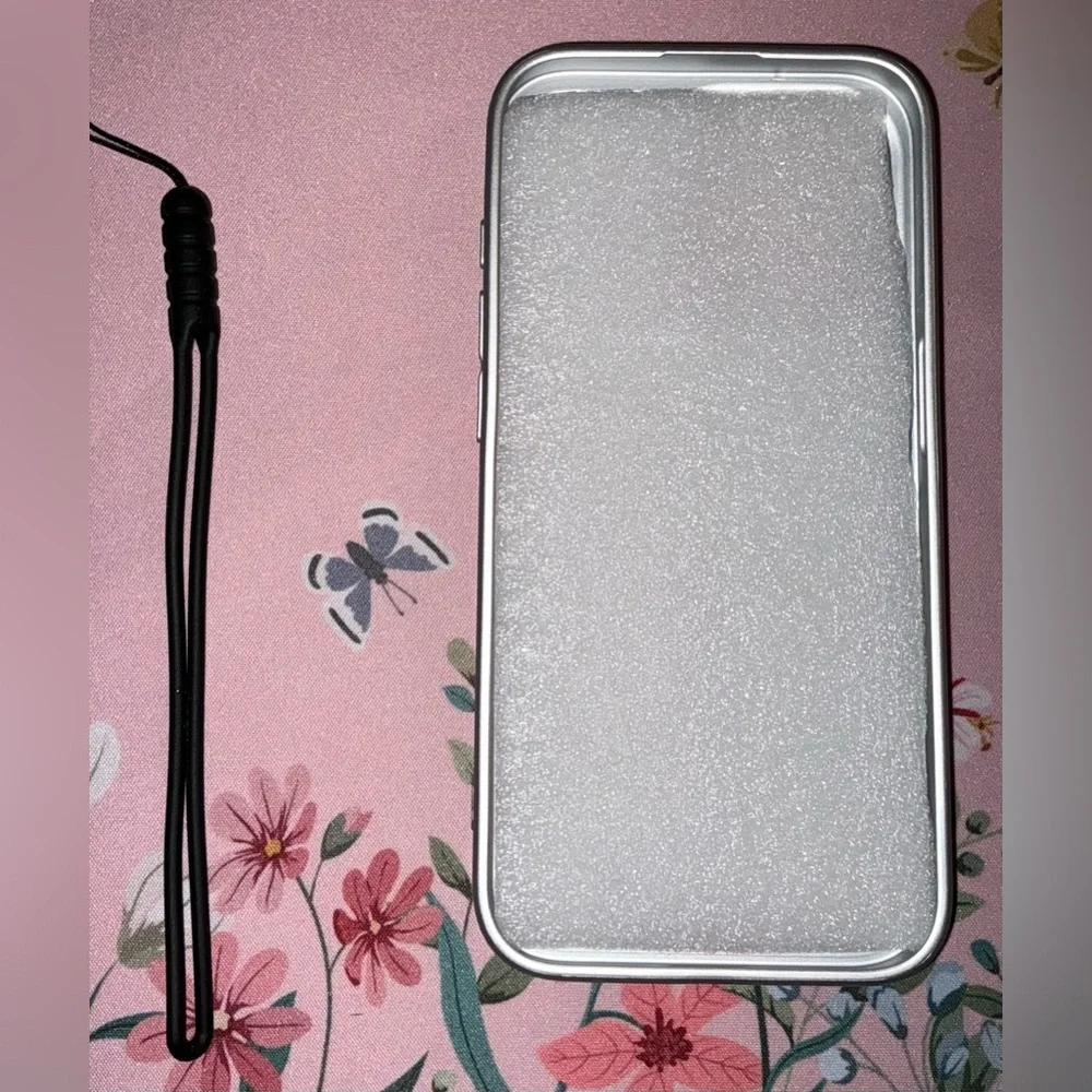 Floral Butterfly Phone Case - Multicolor-I Phone 15 Pro